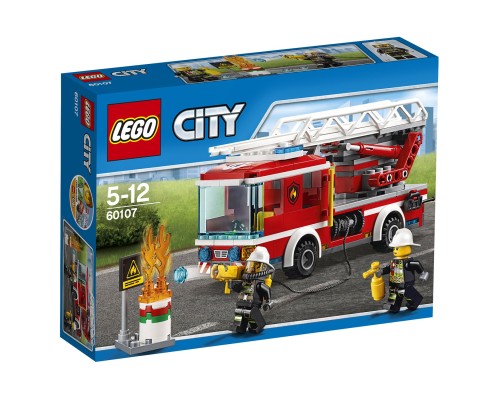 Конструктор LEGO City Fire Пожарный автомобиль с лестницей 60107