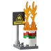 Конструктор LEGO City Fire Пожарный автомобиль с лестницей 60107