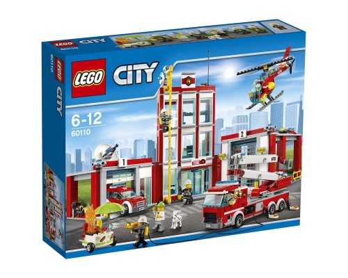Конструктор LEGO City Fire Пожарная часть 60110