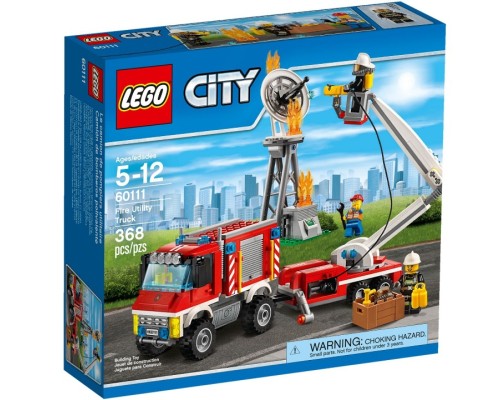 Конструктор Lego City Грузовик пожарной команды 60111
