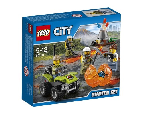 Конструктор LEGO City Volcano Explorers Исследователи Вулканов 60120