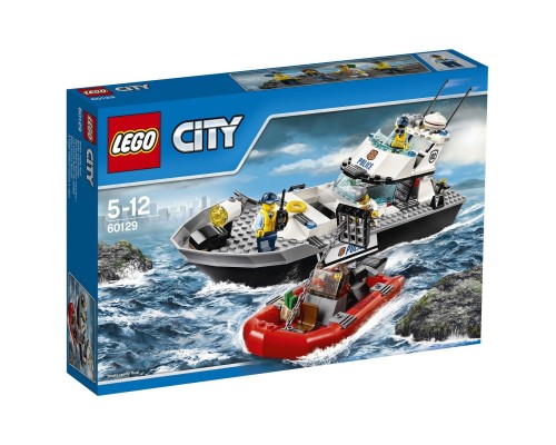 Конструктор LEGO City Полицейский патрульный катер 60129