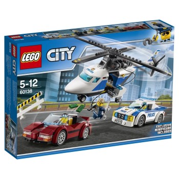 Конструктор LEGO City Стремительная погоня 60138