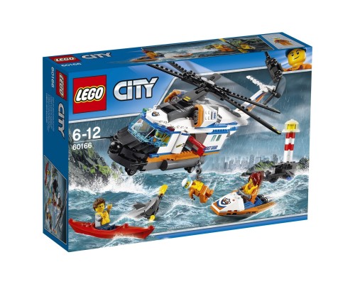 Конструктор LEGO City Сверхмощный спасательный вертолёт 60166