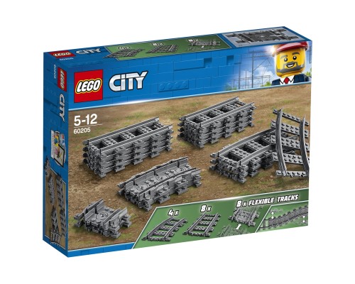 Конструктор LEGO City Trains Рельсы 60205