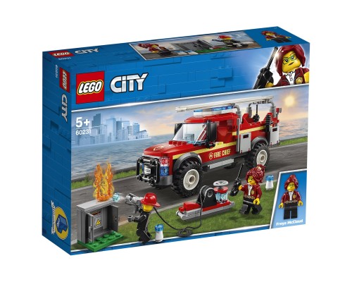 Конструктор LEGO City Town Грузовик начальника пожарной охраны 60231