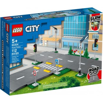 Конструктор Lego City Дорожные пластины 60304
