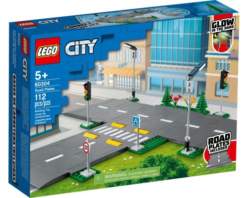 Конструктор Lego City Дорожные пластины 60304