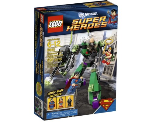 Конструктор LEGO DC Comics Super Heroes Супермен против мощной брони Лекса 6862