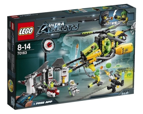 Конструктор Lego Ultra Agents Ядовитое нападение Токсикиты 70163