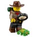 Конструктор LEGO Minifigures Серия 19 Путешественник с хамелеоном