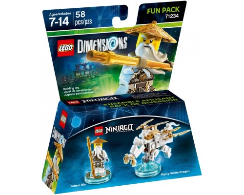 Конструктор Lego Dimensions Fun Pack: Ниндзяго - Сенсей Ву 71234