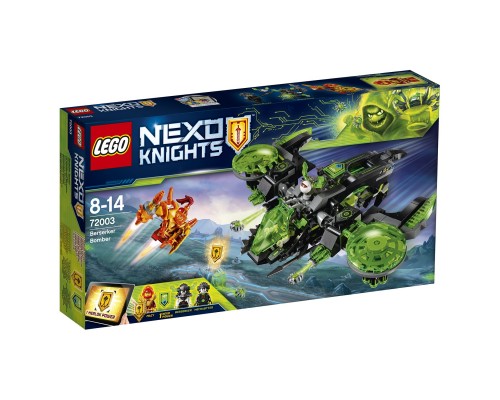Конструктор LEGO Неистовый бомбардировщик Nexo Knights 72003