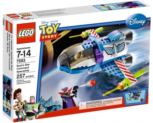 Конструктор Lego Toy Story Командный звездолет База 7593