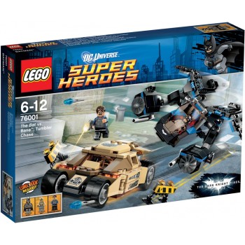 Конструктор LEGO DC Comics Super Heroes "Бэт" против Бэйна - погоня за "Тумблером" 76001