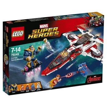 Конструктор LEGO Super Heroes Реактивный самолёт Мстителей: космическая миссия 76049