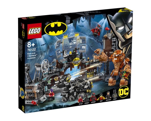 Конструктор LEGO DC Super Heroes Вторжение Глиноликого в бэт-пещеру 76122