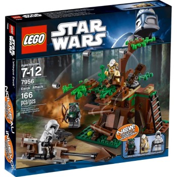 Конструктор Lego Star Wars Атака Эвоков 7956
