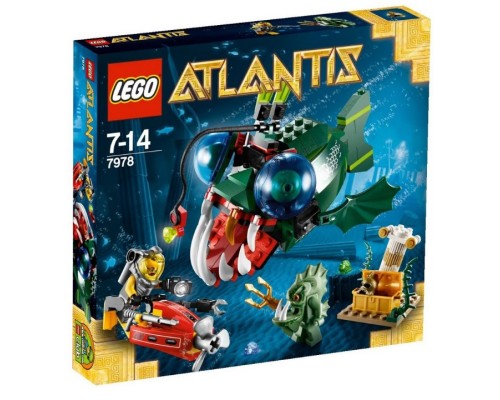 Конструктор Lego Atlantis Атака Морского Чёрта 7978