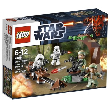 Конструктор Lego Star Wars Exclusive Боевой комплект: повстанцы на Эндоре и штурмовики Империи 9489