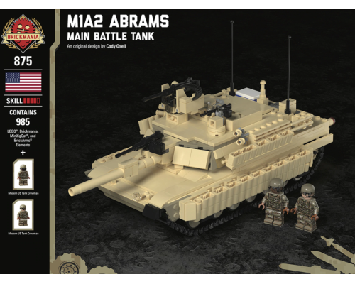 Конструктор Lego Brickmania M1A2 Abrams - боевой танк