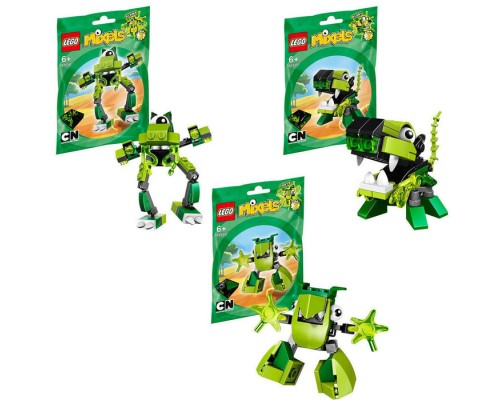 Набор Lego Mixels 3 series зеленые
