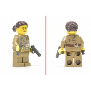 Минифигурка Lego Советская девушка-санитарка ВОВ
