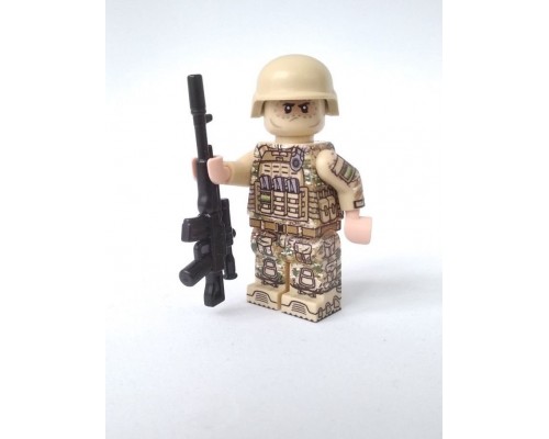 Lego Брикмания Минифигурка Спецназ в Сирии