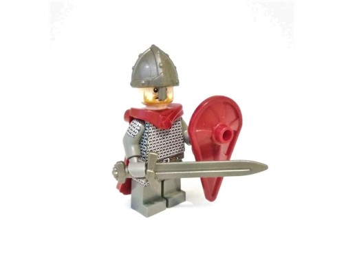 Lego фигурка Русский древний воин в кольчуге