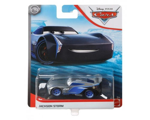 Mattel Тачки Джексон Шторм серебряный