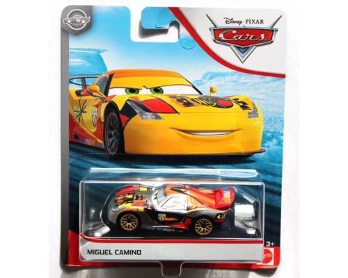 Mattel тачки Мигель Камино серебряный