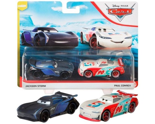 Mattel тачки Джексон Шторм и Пол Лошсил № 90