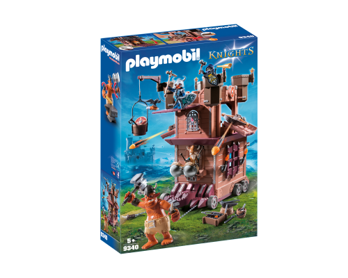 Конструктор Playmobil  Рыцари: Мобильная крепость гномов, арт.9340, 431 дет.