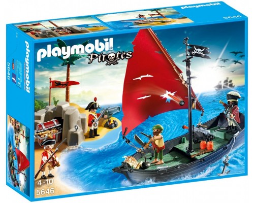 Конструктор Playmobil Нападение пиратов, арт.5646, 115 дет.