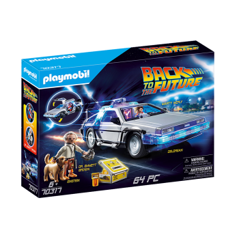 Конструктор Playmobil Назад в будущее DeLorean, арт.70317, 64 дет.