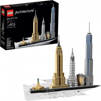 Конструктор LEGO Architecture Нью-Йорк Арт. 21028, 598 дет.