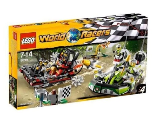 Конструктор LEGO World Racers Болото аллигатора Арт. 8899, 354 дет.