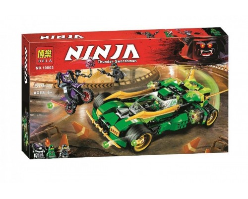 Конструктор Ninja BELA 10803 Ночной вездеход Ниндзя