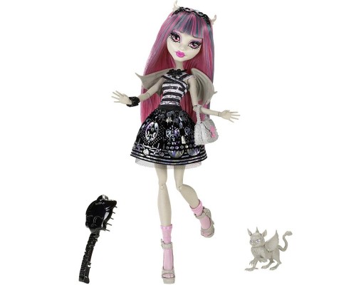Кукла Mattel Monster High Rochelle Goyle Basic with pet