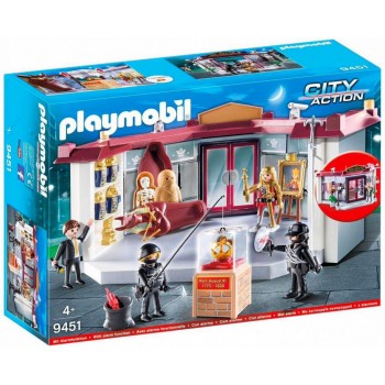 Конструктор Playmobil Ограбление в музее арт.9451, 37 дет.
