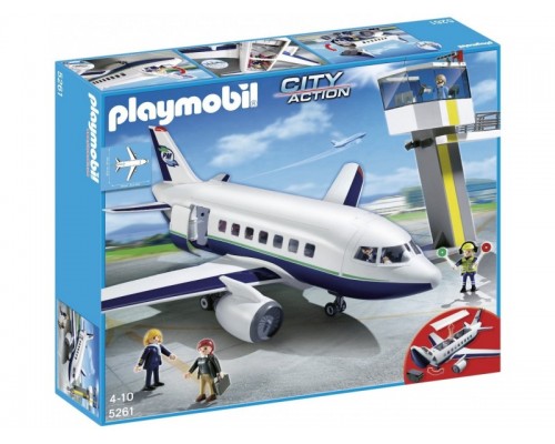 Конструктор Playmobil Аэропорт Грузопассажирский самолет, арт.5261, 130 дет.