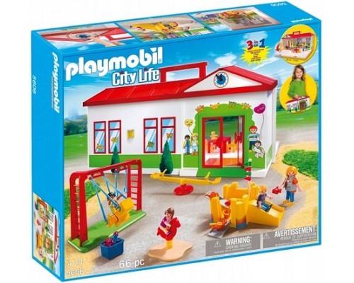 Конструктор Playmobil Детский сад *Возьми с собой* арт.5606, 66 дет.