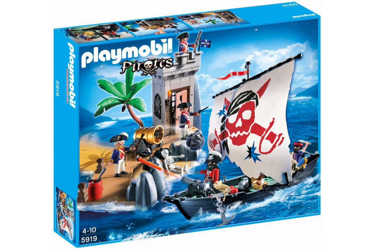 Конструктор Playmobil Французский форт Пираты арт.5919, 149 дет.