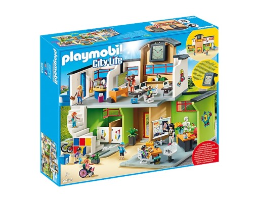 Конструктор Playmobil Большая школа, арт.9453, 280 дет.