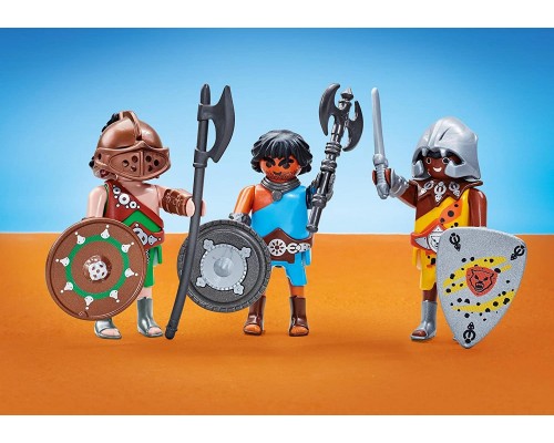 Конструктор Playmobil Римляне и Египтяне: Три гладиатора, арт.6589, 5 дет.