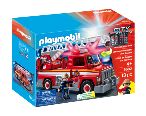 Конструктор Playmobil Пожарная машина с лестницей 5682