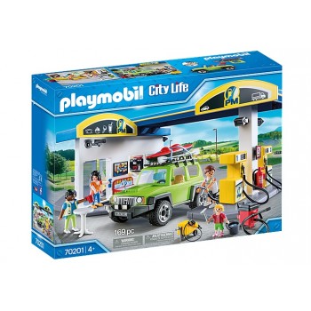 Набор Playmobil Заправочная станция 70201