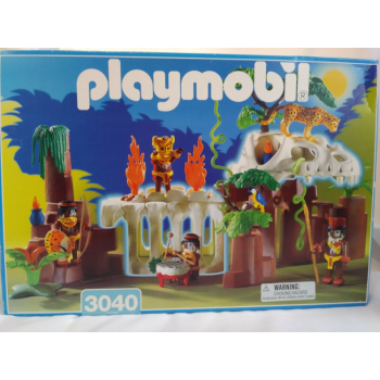 Конструктор Playmobil Туземцы и скелет динозавра, арт.3040, 98 дет.