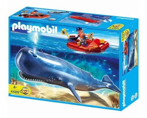 Конструктор Playmobil Морская экспедиция Кит, арт.4489, 17 дет.