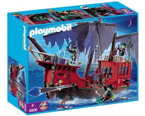 Конструктор Playmobil Пираты: Корабль-призрак, арт.4806, 78 дет.